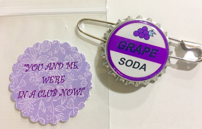 Ellie Badge Grape Soda Pin Set of 75 - Etsy