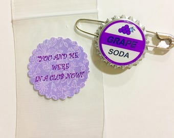 Replica Grape Soda Ellie Badge
