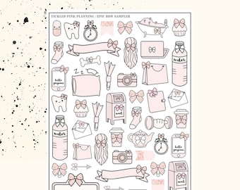 The EPIC Bow Sampler | Planner Stickers | Premium Matte Paper