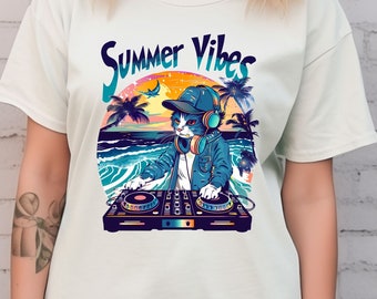 Retro Beach T-Shirt, Summer Beach Shirt, Retro Beach T-Shirt, Beach Bum, Summer Vacation Shirt