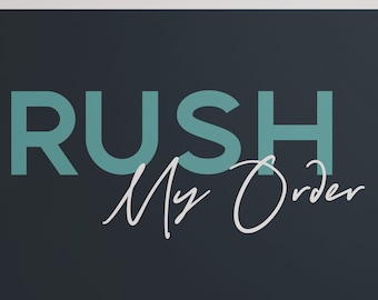 RESERVED Rush My Order