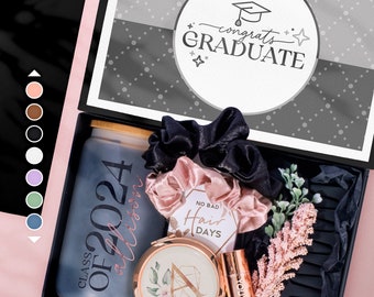 Graduation Gift For Her For College or High School Class of 2024, Teacher Graduation Gift Box, Daughter Congrats for PHD, Masters, DR (GD3)