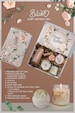 Happy Birthday Gift Box For Her, Personalized Birthday Box With Spa Gift Set For Women, Custom Birthday Gifts For Mom, BFF Best Friend Gift 