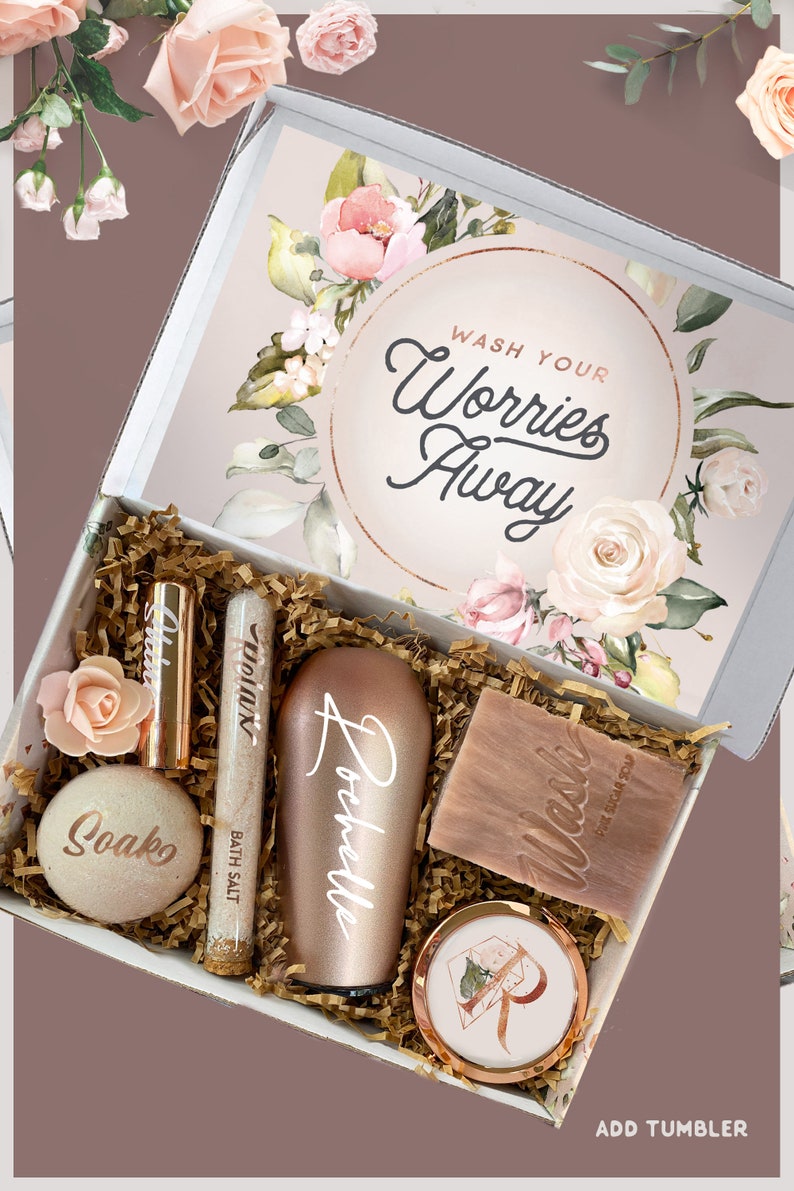 Self Care Spa Gift Set for Her Spa Gift Box Best Friend Etsy