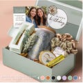 June or July Birth Flower Gift Box for Her, Birthday Month Idea, Personalized Birthday Set, Coffee Cup for Best Friend or Mom (HB3) product logo