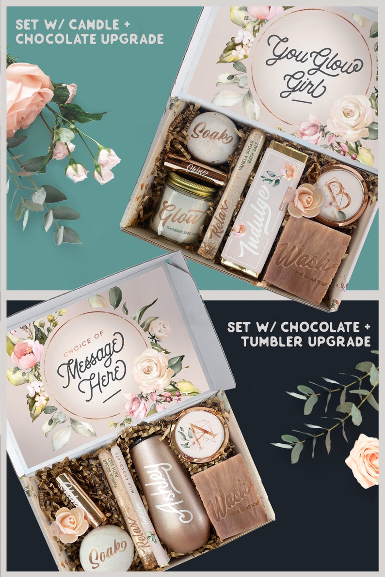 Self Care Spa Gift Set for Her Spa Gift Box Best Friend Etsy