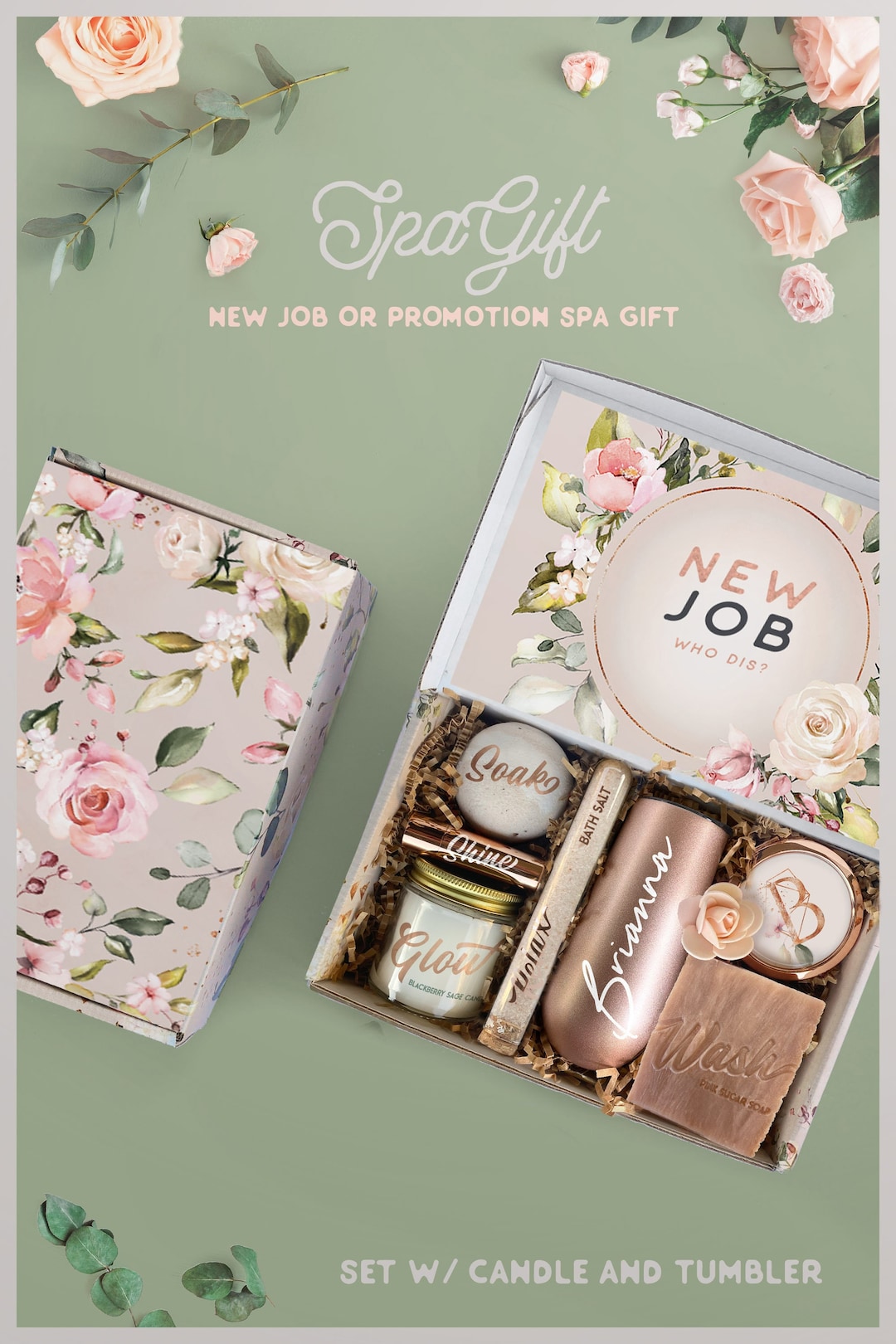 New Job Gift for Her Congratulations Gift Set for Promotion Etsy