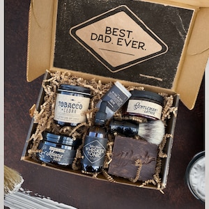 Fathers Day Gift Shaving and Bath Kit, Fathers Day Gift From Daughter with Beard Kit, Best Dad Ever Gift For Dad From Son, Dad Gifts (FD1)