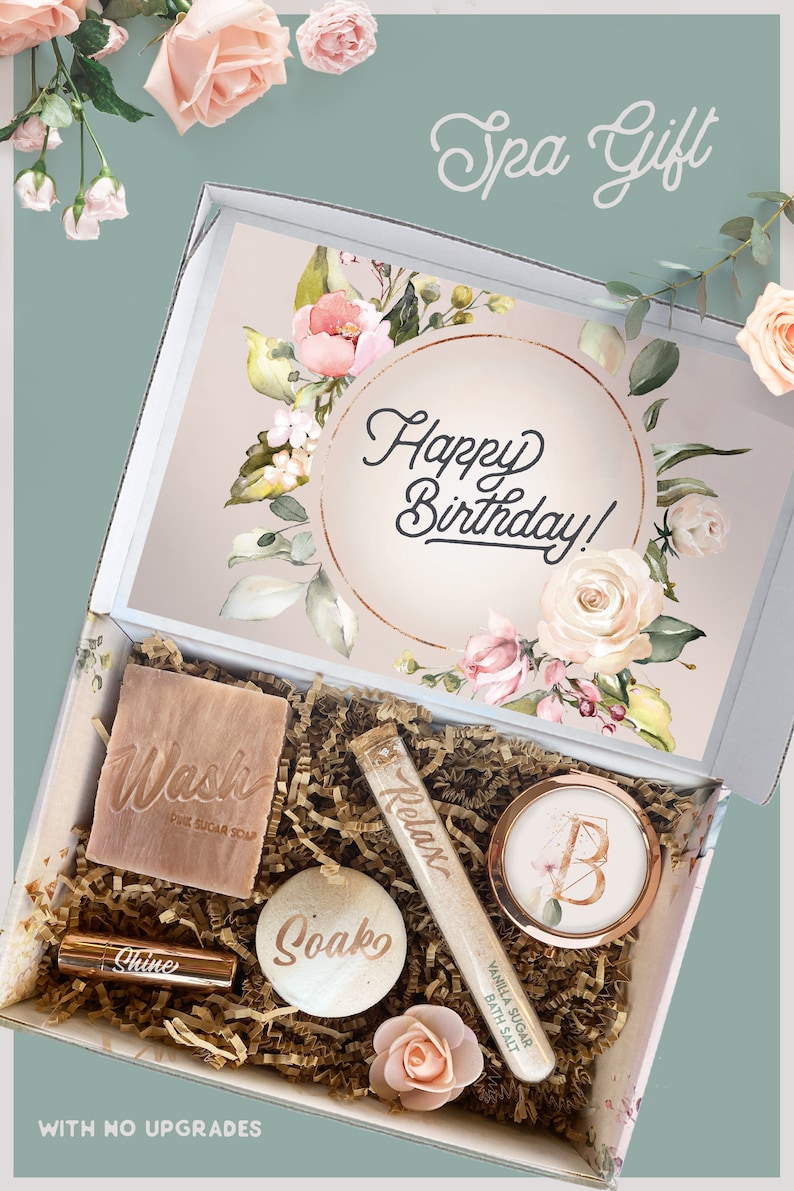 Self Care Spa Gift Set for Her Spa Gift Box Best Friend Etsy