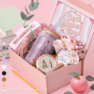 Teacher Appreciation Week Gift for Her, Thank You Teacher Gift, Teacher End of Year or Bulk Order Gift Sets for Teacher Recognition (TR2)