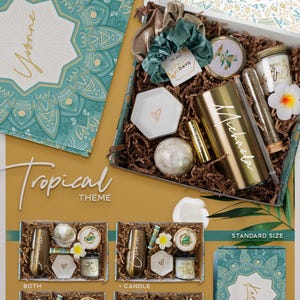 a box with a lot of different items inside of it
