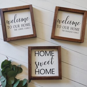 Farmhouse Style Home Decor Signs Table top decor Modern farmhouse decor signs Living Room Decor Bedroom Decor image 2