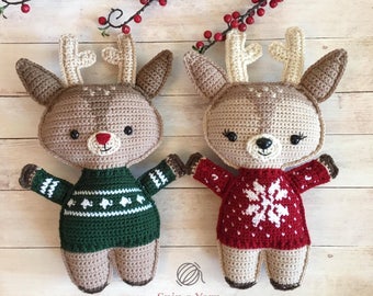 Holiday Deer Crochet Pattern