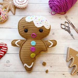 Gingerbread Boy Crochet Pattern image 1