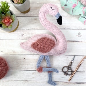 Flamingo Amigurumi Crochet Pattern