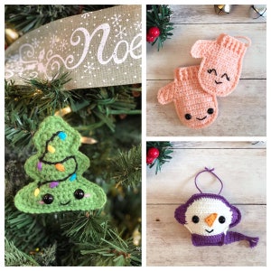 Holiday Ornament Collection Crochet Patterns image 1