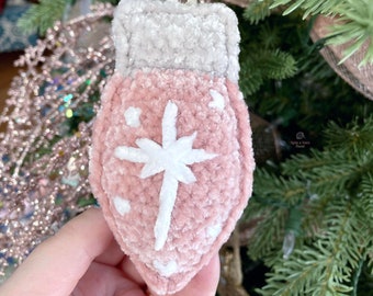 Bulb Ornament Crochet Pattern