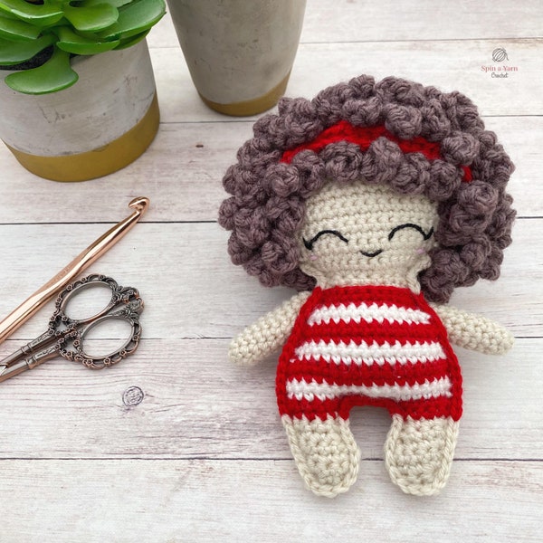 Beach Bum Doll Crochet Pattern