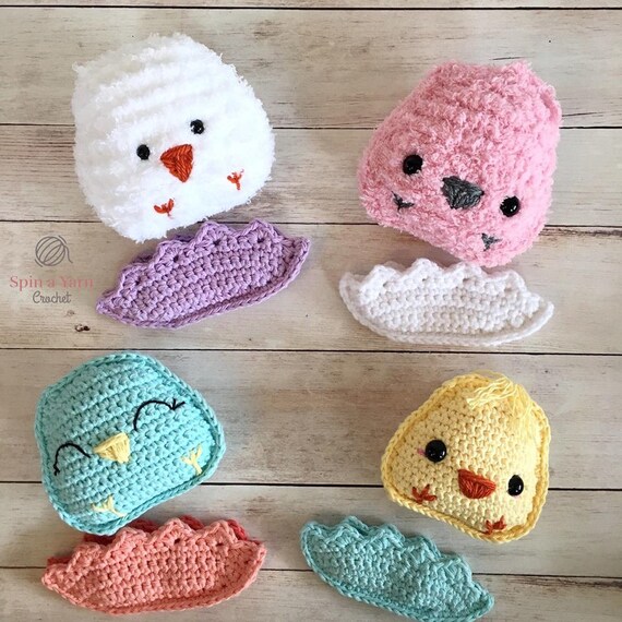 Chubby Spring Chicks Crochet Pattern 