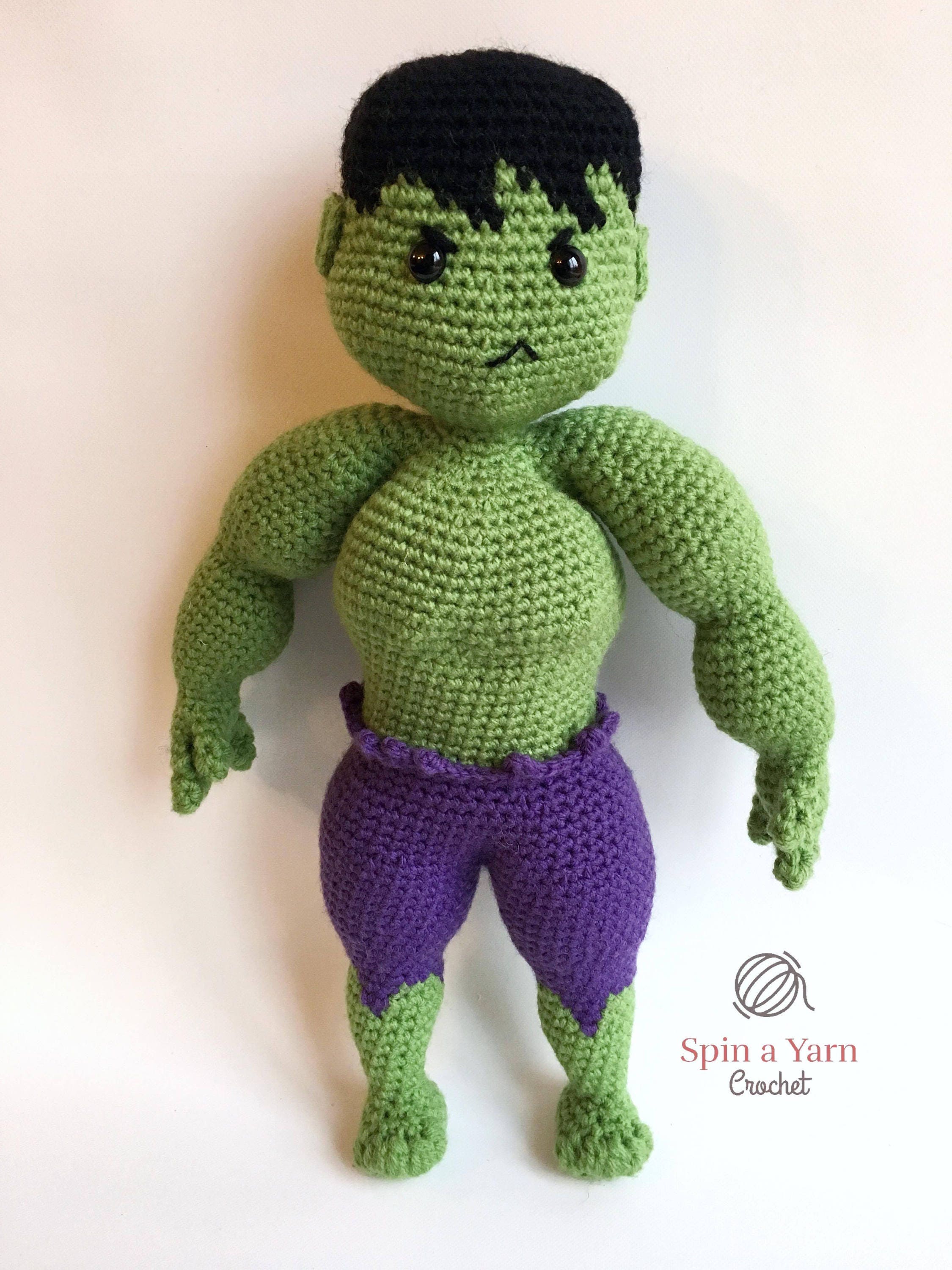 The Hulk Crochet Pattern Etsy