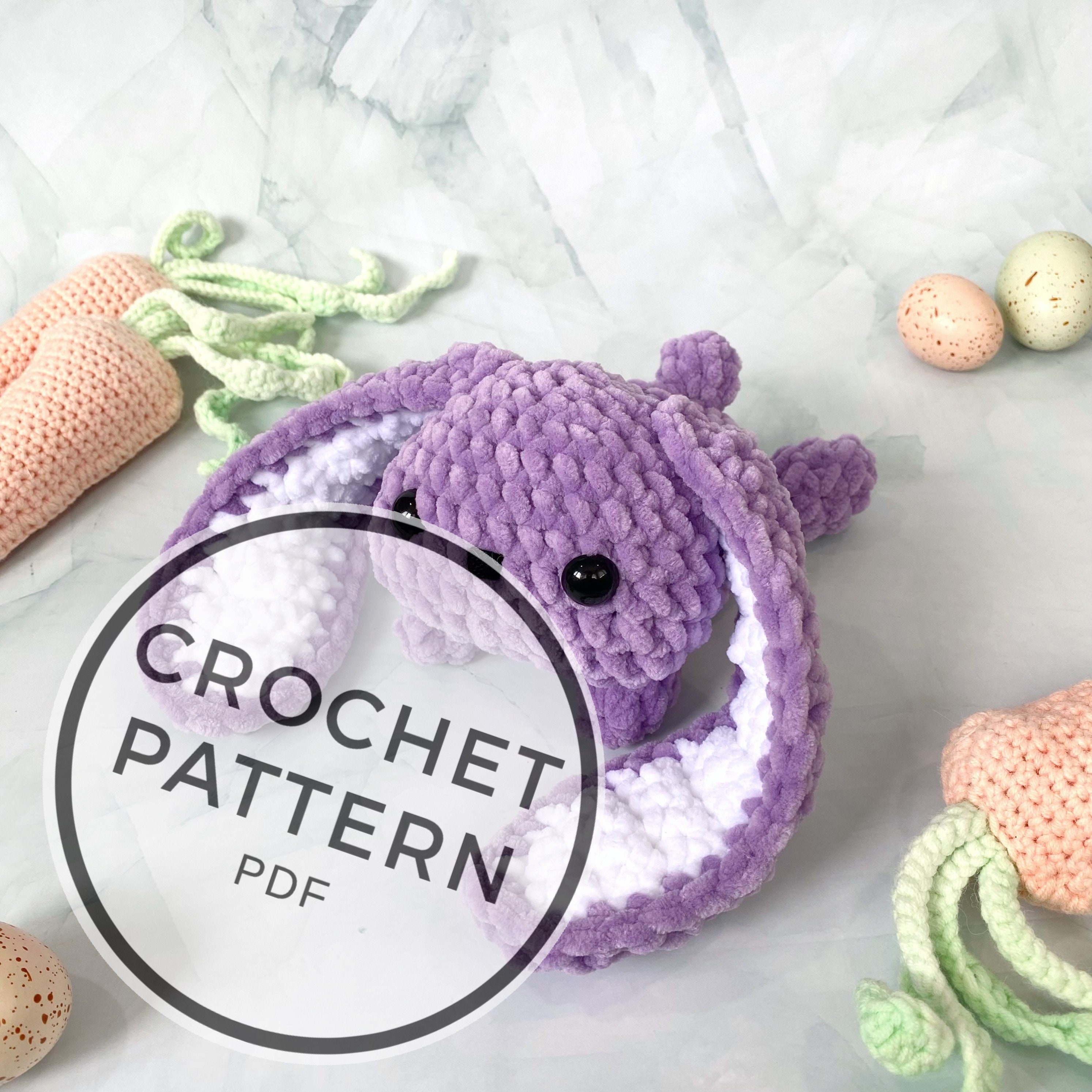 Floppy Ear Bunny Crochet Pattern - Etsy