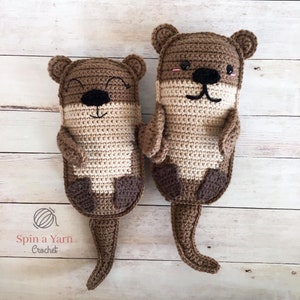 Amigurumi Otter Family Crochet Pattern image 1