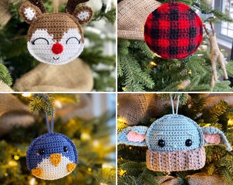 Holiday Ornament Collection Crochet Patterns
