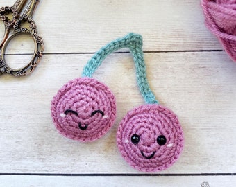 Kawaii Cherries Crochet Pattern