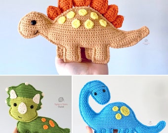 The Jurassic Pack - Dinosaur Crochet Patterns