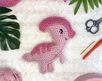 Parasaurolophus Crochet Pattern