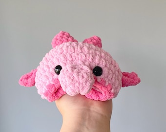 Blobfish Crochet Pattern