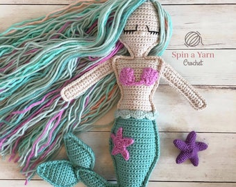 Ragdoll Mermaid Crochet Pattern
