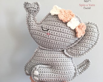 Elephant Amigurumi Crochet Pattern