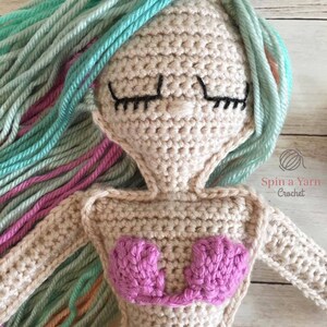 Ragdoll Mermaid Crochet Pattern image 3