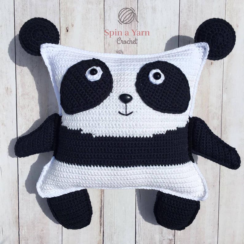 Pudgy Panda Plushie Crochet Pattern image 1