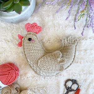 Chicken Amigurumi Crochet Pattern