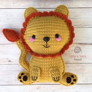 Ragdoll Lion Crochet Pattern image 1