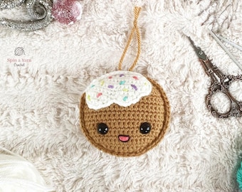 Gingerbread Ornament Crochet Pattern