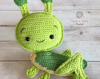 Grasshopper Amigurumi Crochet Pattern