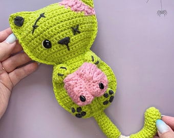 Zombie Kitten Crochet Pattern