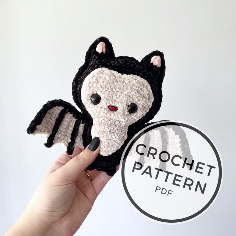 Bat Amigurumi PDF Crochet Pattern image 3