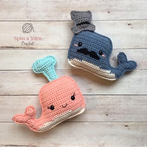 Whale Amigurumi Crochet Pattern image 1