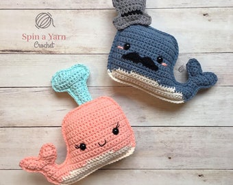 Whale Amigurumi Crochet Pattern