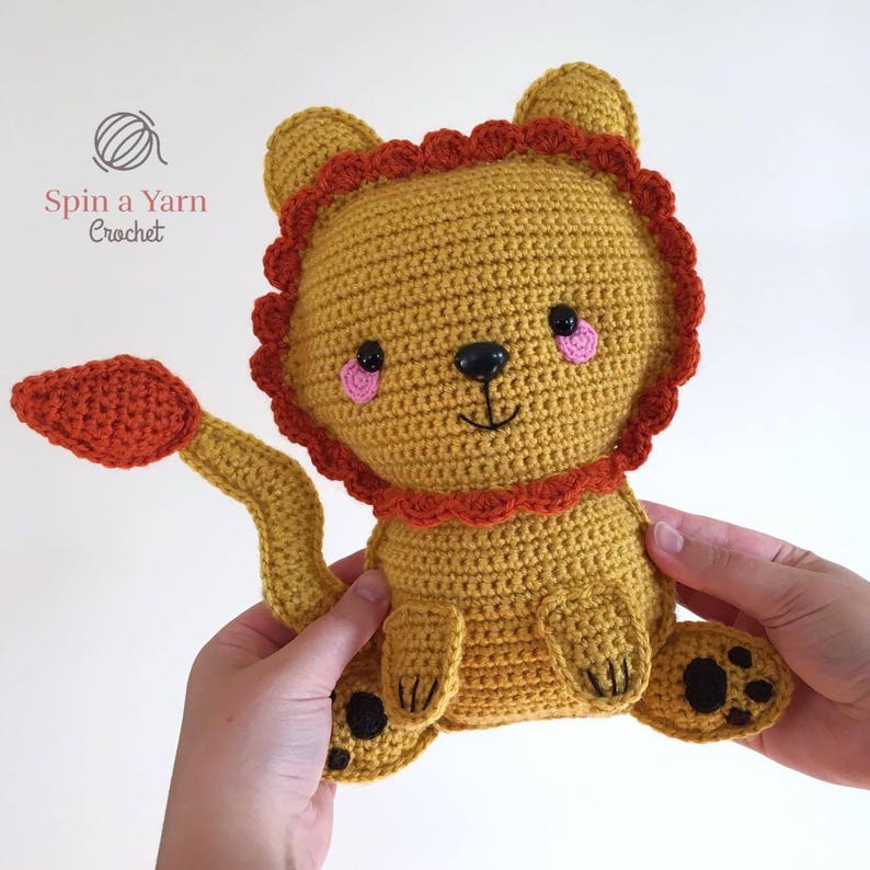 Ragdoll Lion Crochet Pattern image 2