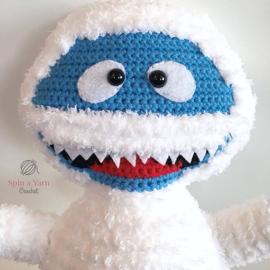 Bumble the Abominable Snowman Crochet Pattern Etsy