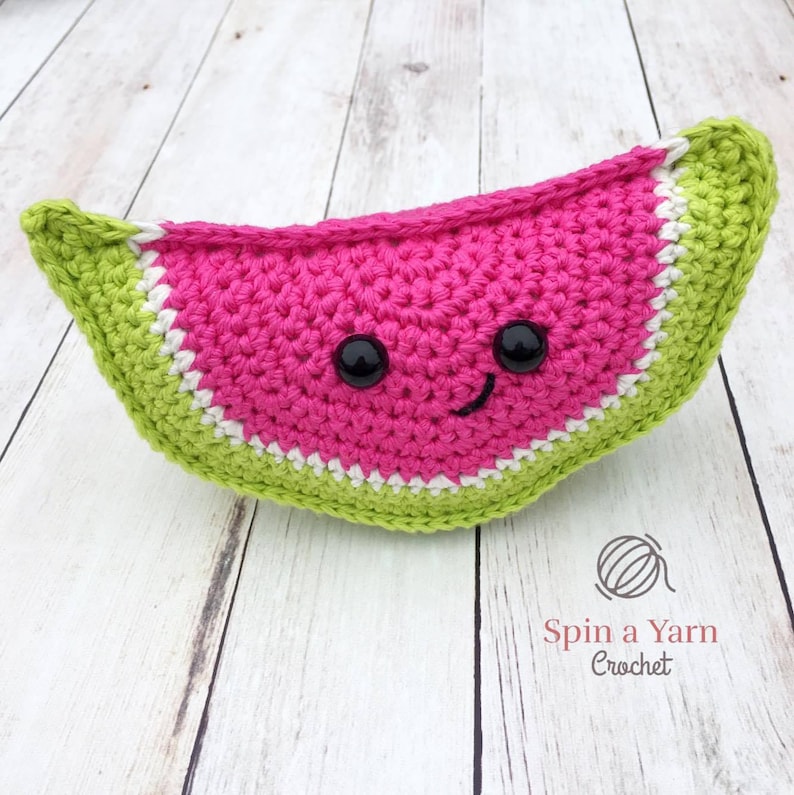 Watermelon Wedge Crochet Pattern image 1