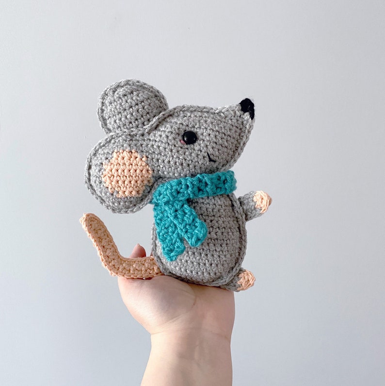Mouse Amigurumi Crochet Pattern image 4