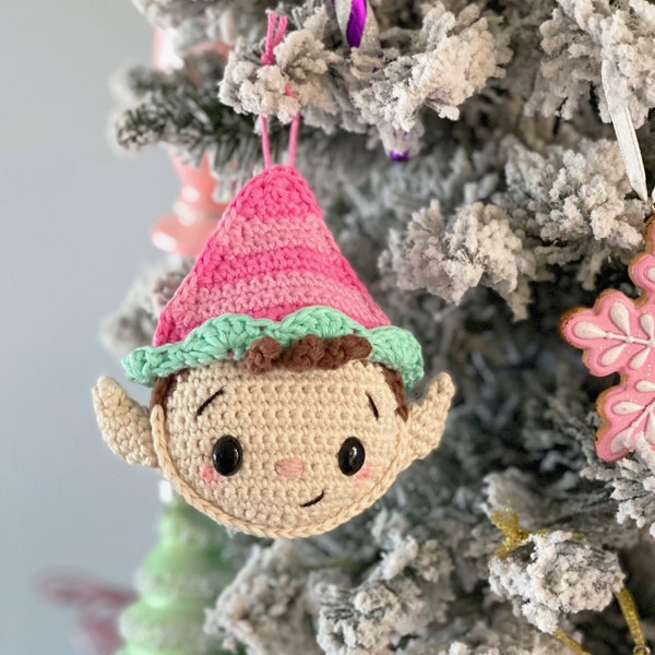 Elf Ornament Crochet Pattern