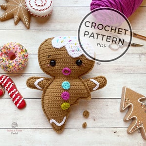 Gingerbread Boy Crochet Pattern image 3
