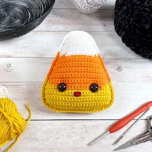 Candy Corn Amigurumi Crochet Pattern